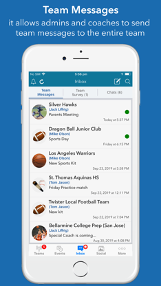 InstaTeam sports team manager screenshot 4