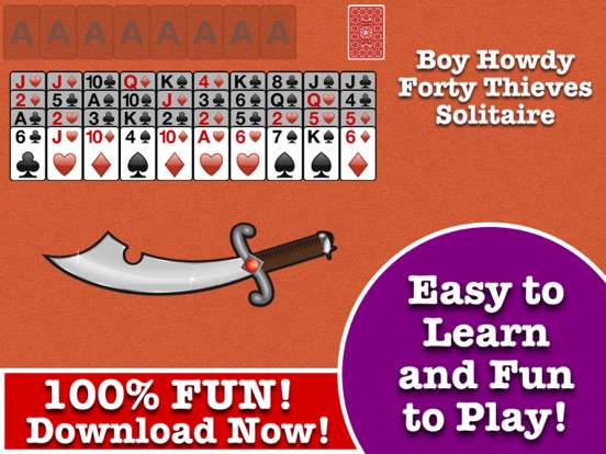 Screenshot #4 pour Forty Thieves Solitaire!