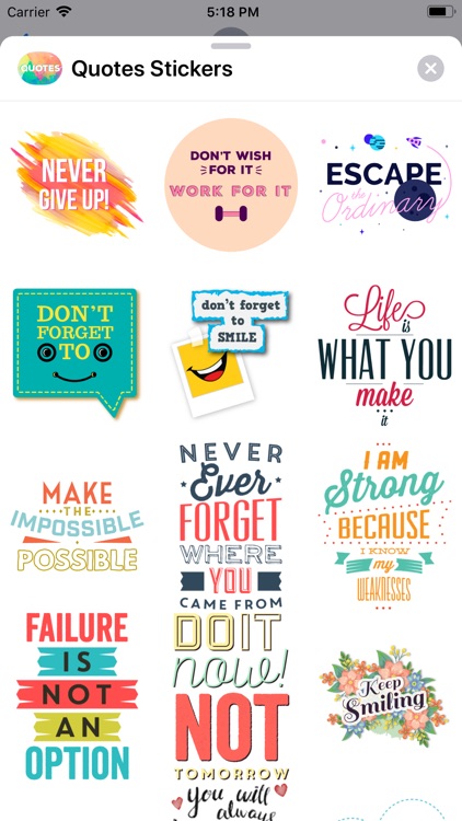 Quotes: Motivational Stickers screenshot-8
