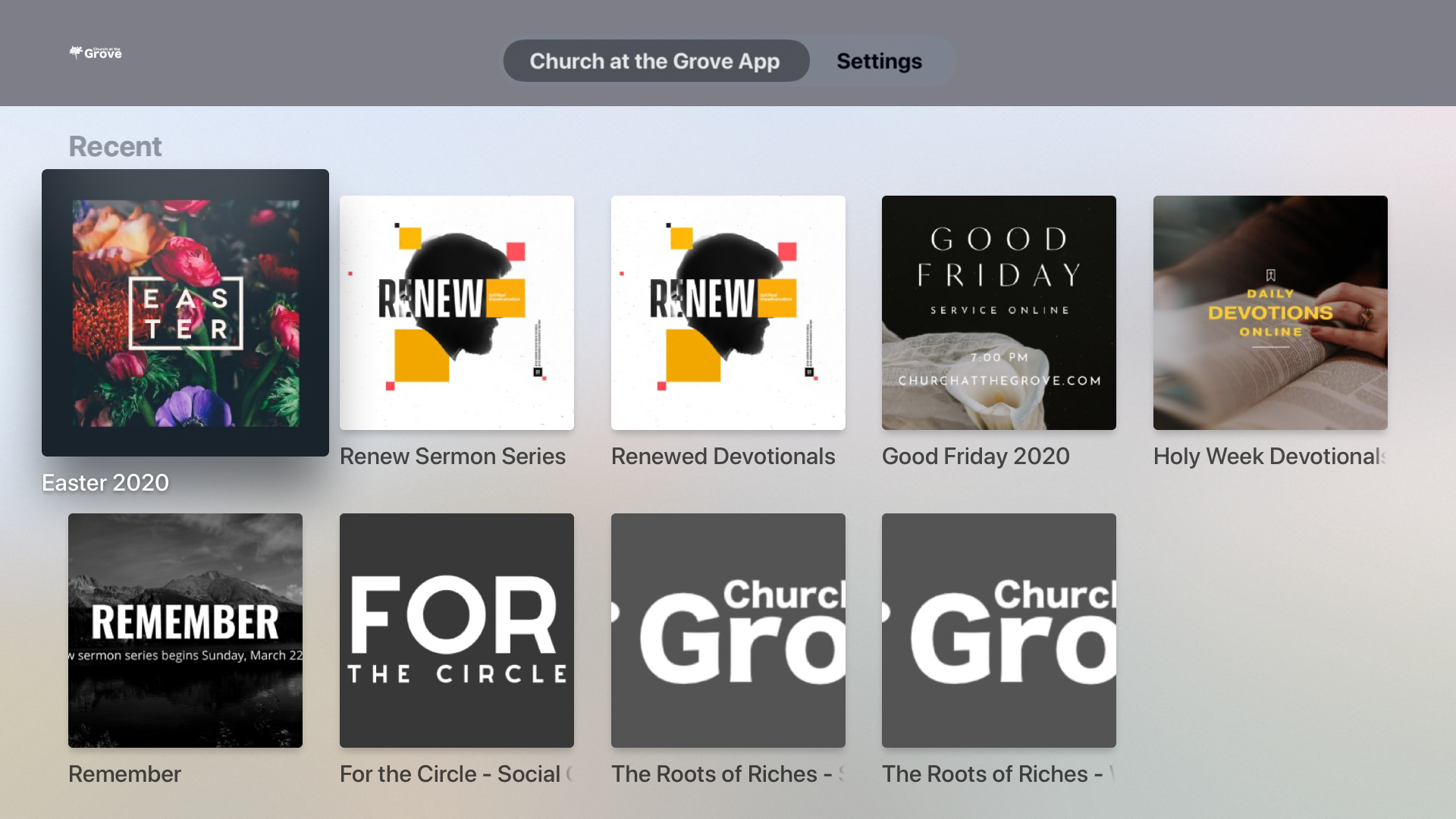Church at the Grove App screenshot 7