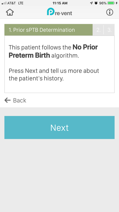 Pre-vent iPhone screenshot 6 - Medical app
