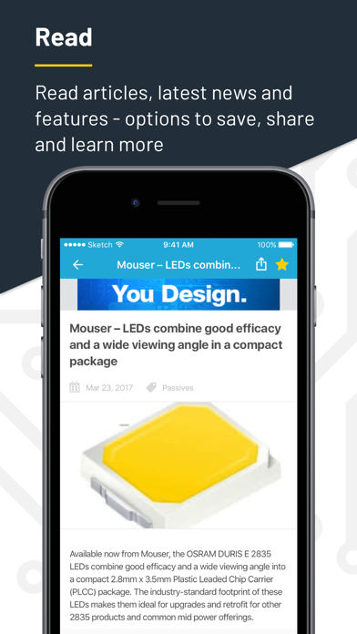 Screenshot #2 pour Electronics news: Electropages