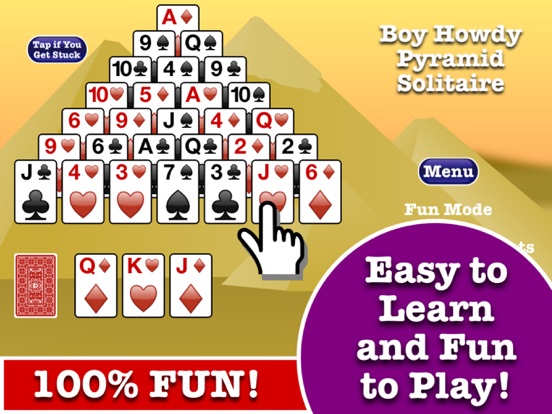 Screenshot #4 pour Stress-Free Pyramid Solitaire!