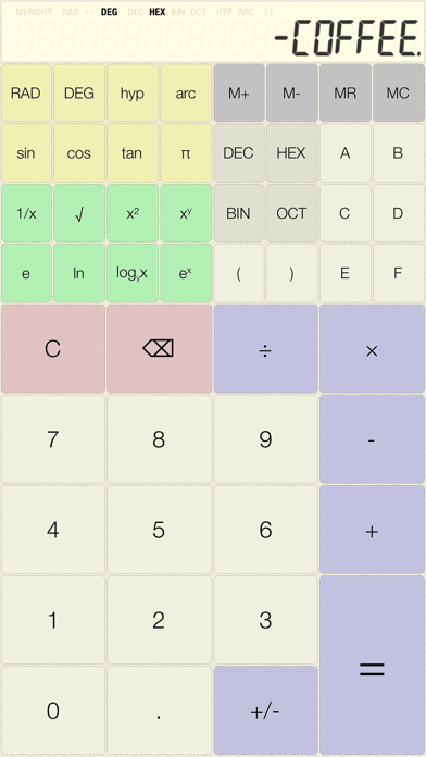 fdiv - Cute Calculator iPhone screenshot 3 - Utilities app