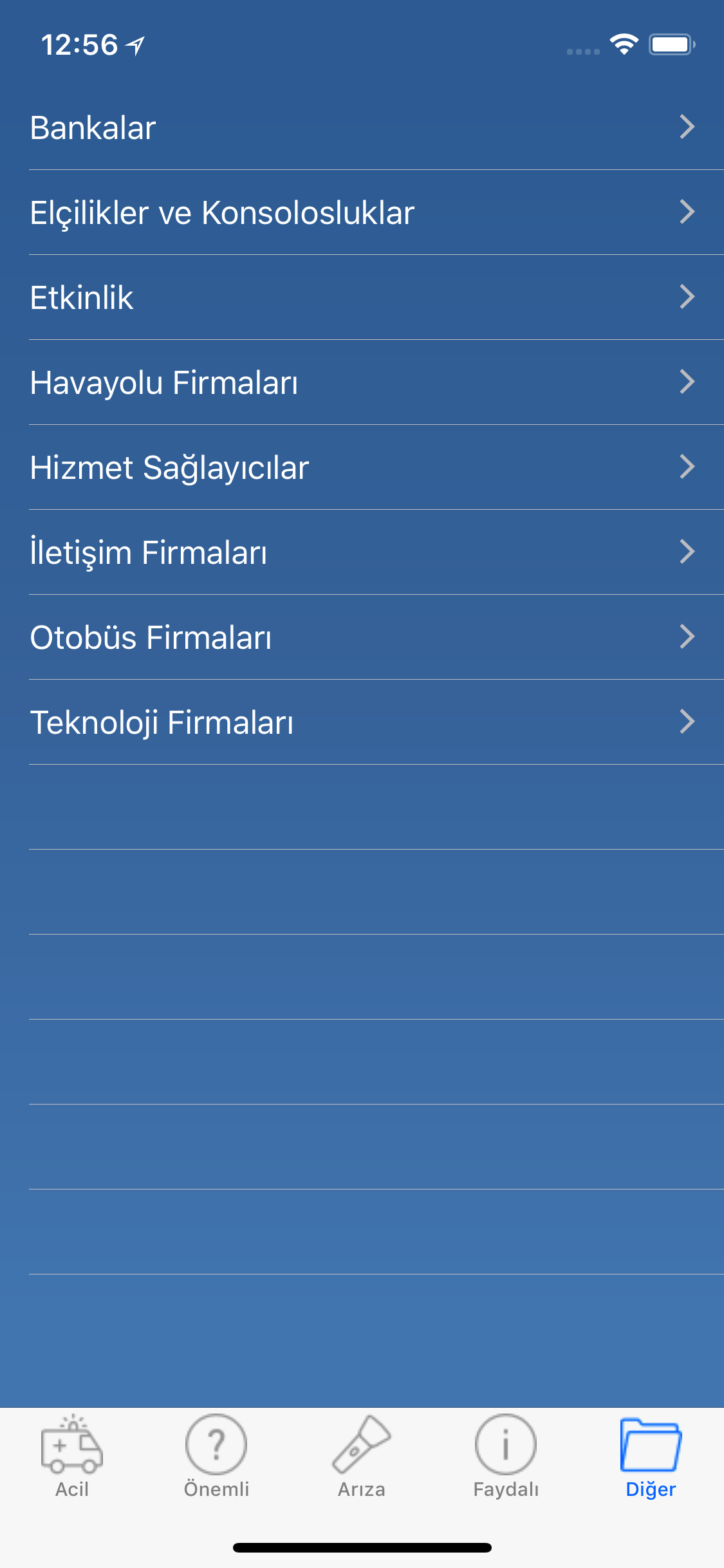 Önemli Telefonlar screenshot 4
