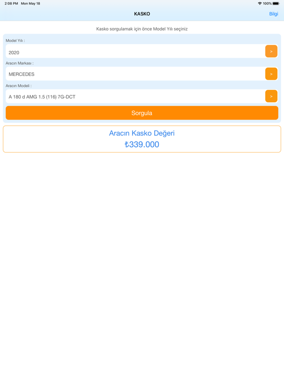 Screenshot #5 pour Araç Kasko Değeri Sorgulama