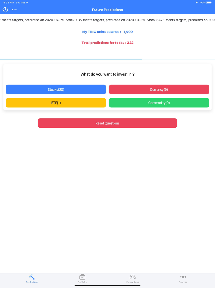 TINOIQ Stock Trading Ideas