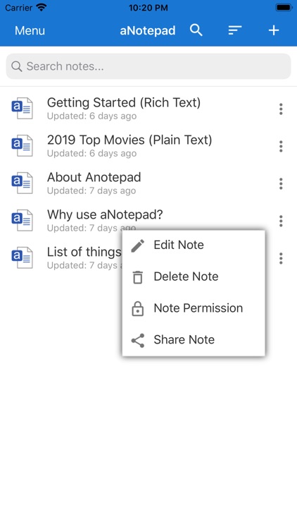 a Notepad - Take & Share Notes screenshot-5