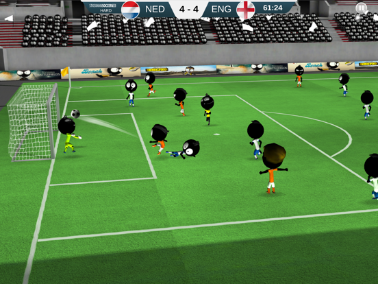 Stickman Soccer 2018 iPad app afbeelding 1