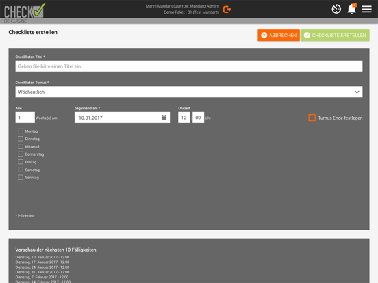 Screenshot #5 pour Check de Cuisine