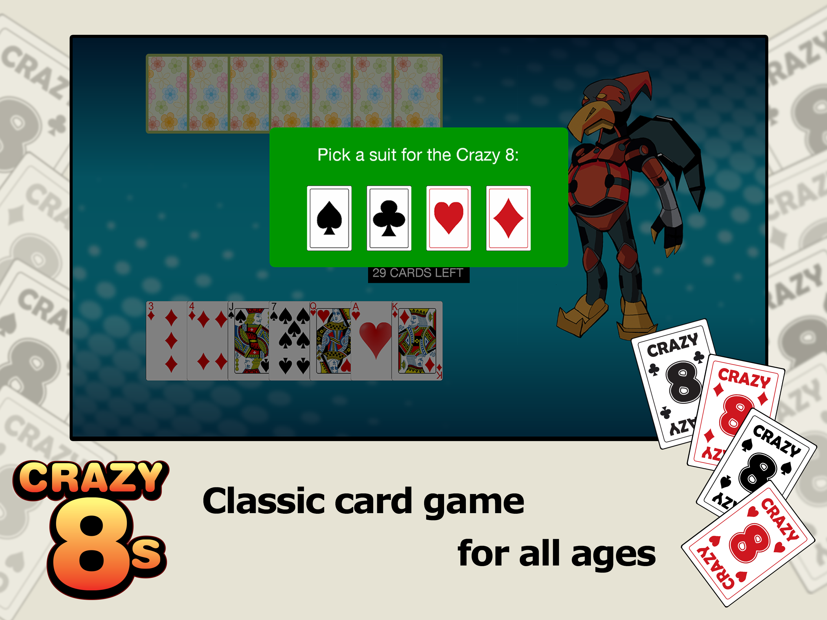Crazy Eights for Everyone