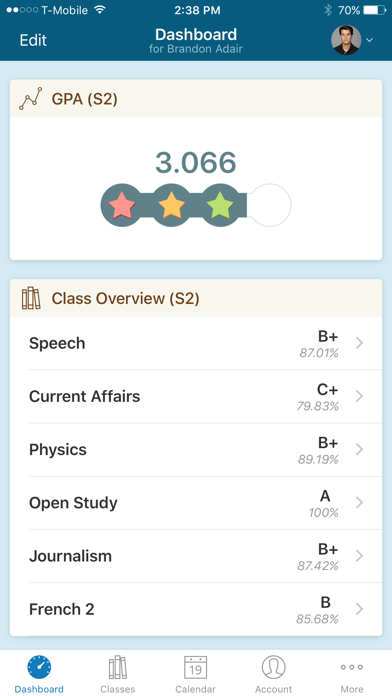 Screenshot #1 pour PowerSchool Mobile