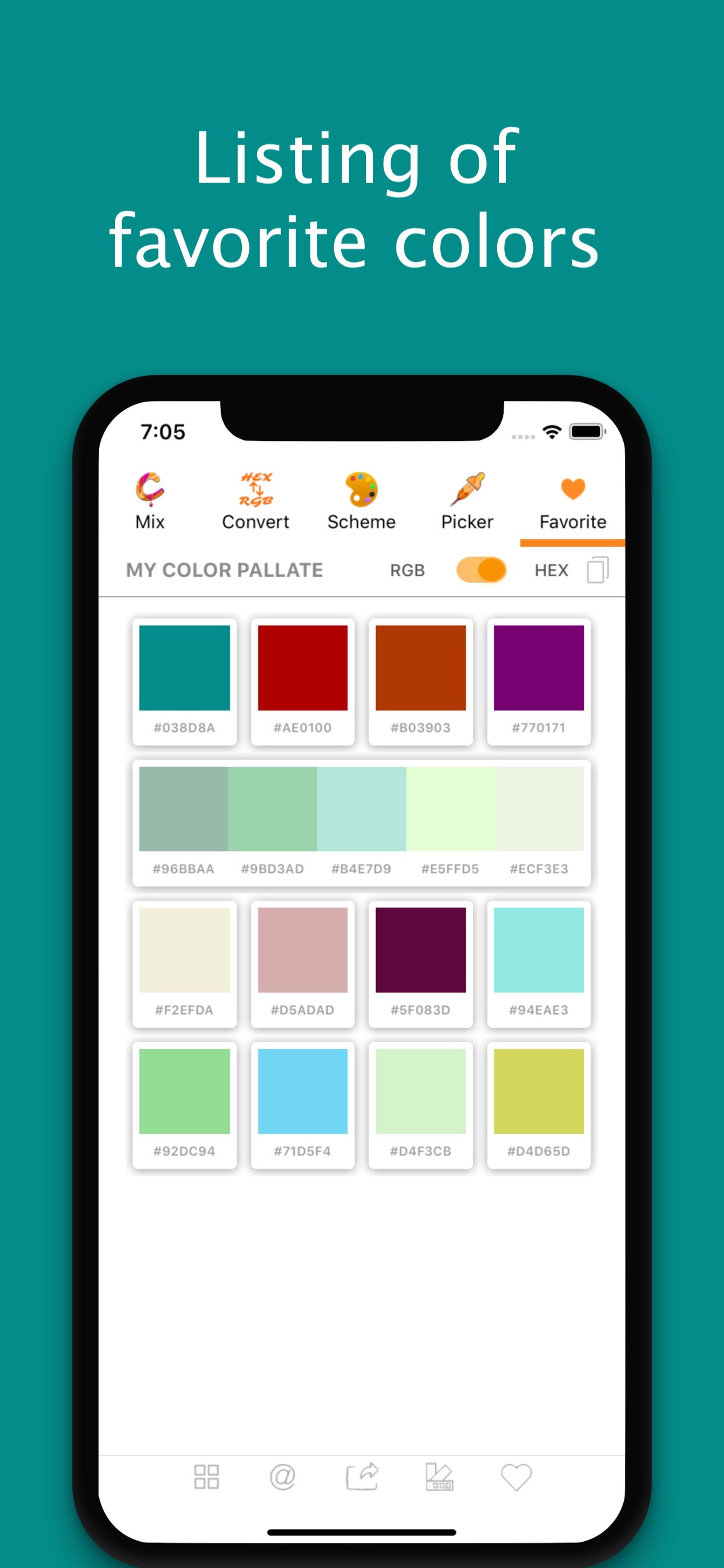 Color Mixer and Converter