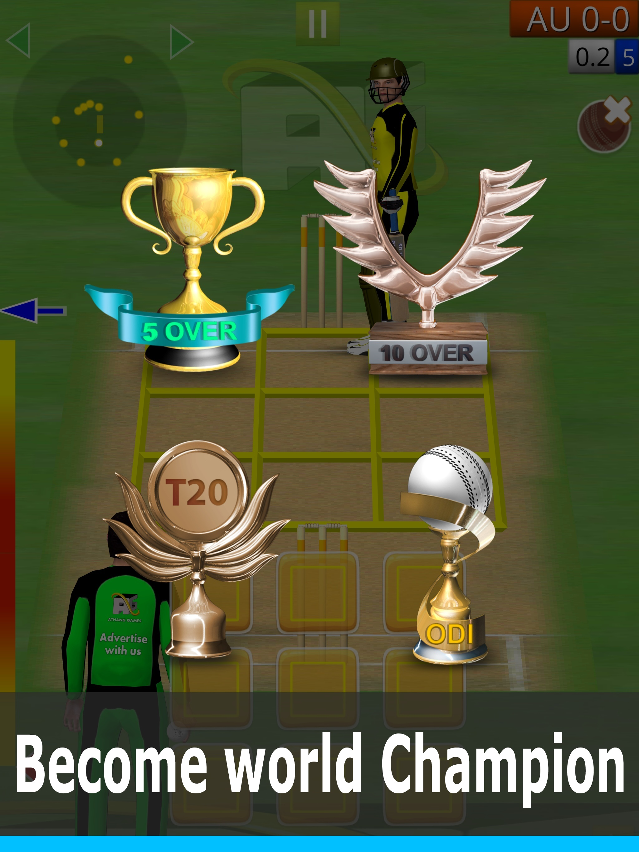 Smashing Cricket: cricket game