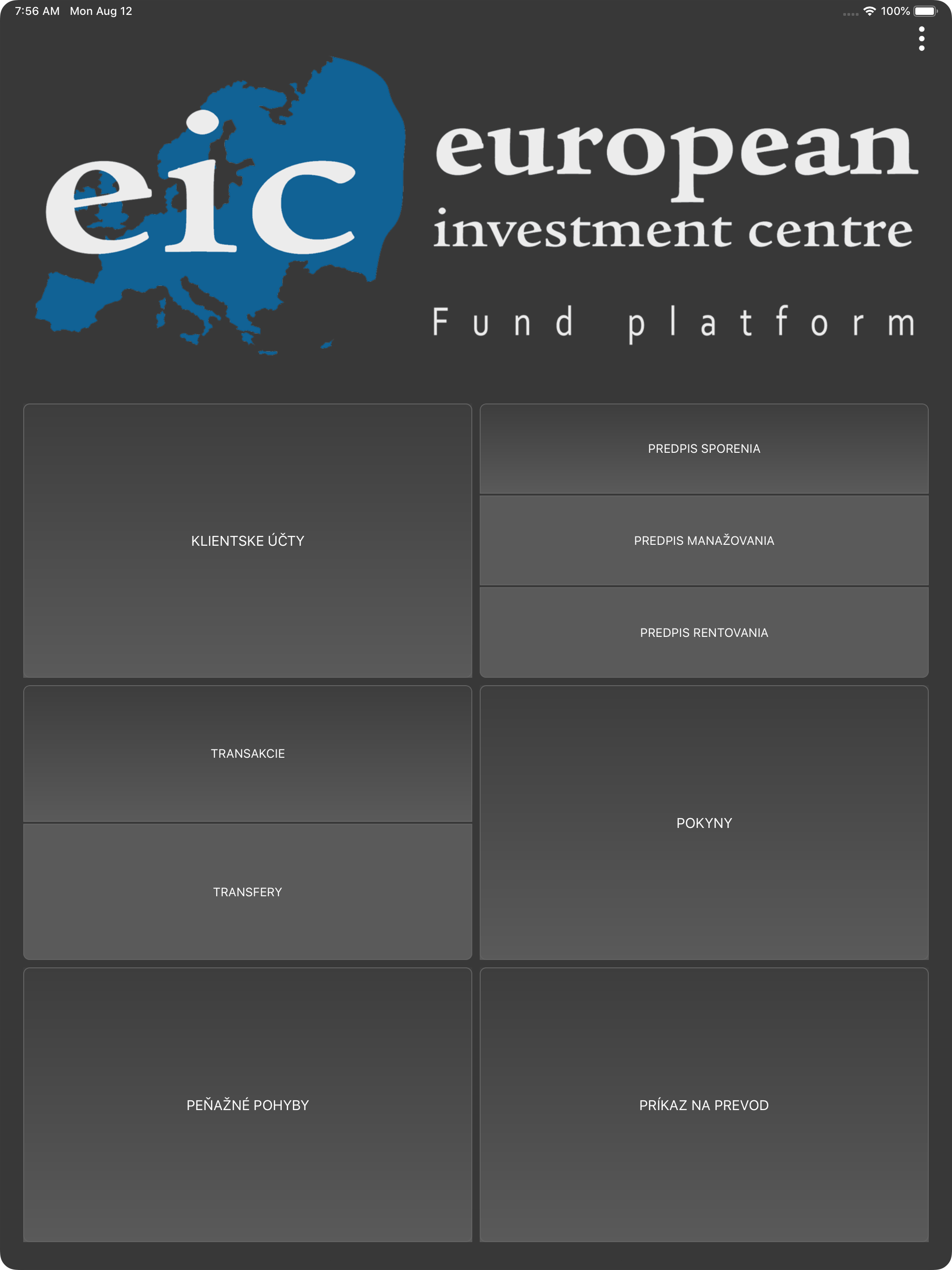 EIC Fund Platform HU screenshot 4