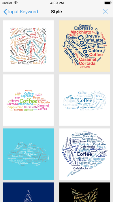 Smart Word Cloud Screenshot