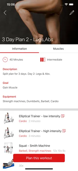 Game screenshot Fitness Gear + Training hack