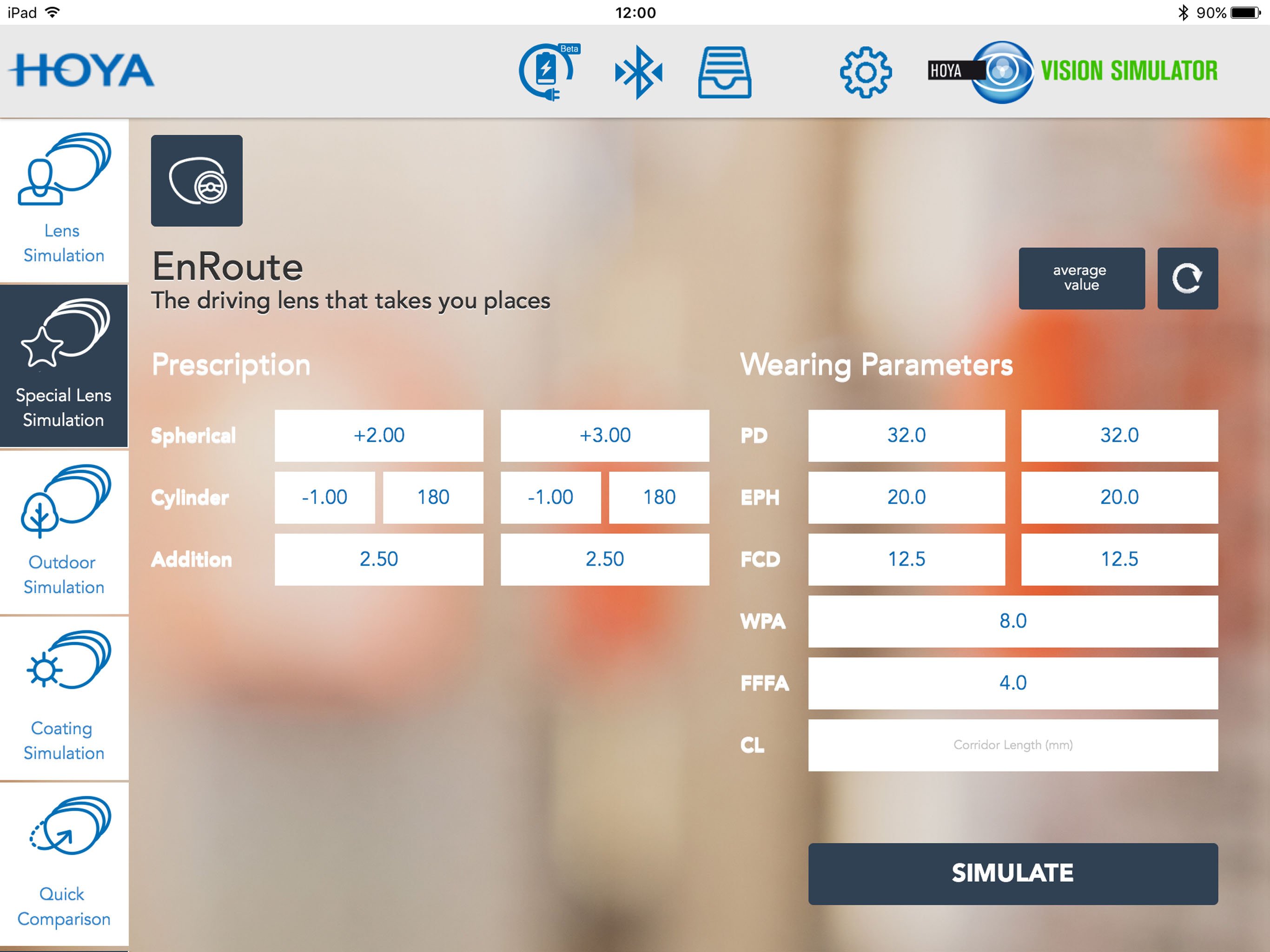 Vision Simulator Remote Ctrl screenshot 3