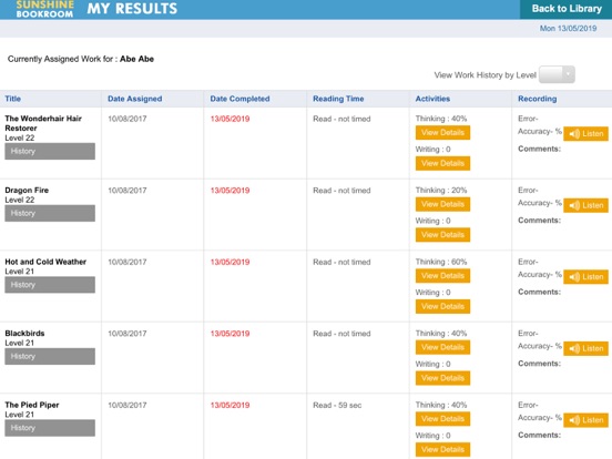 Screenshot #6 pour Sunshine Bookroom