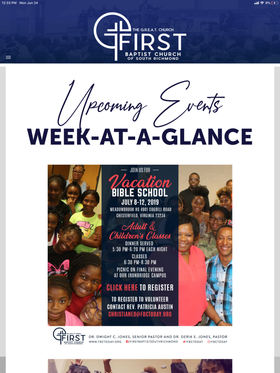 Screenshot #5 pour First Baptist South Richmond
