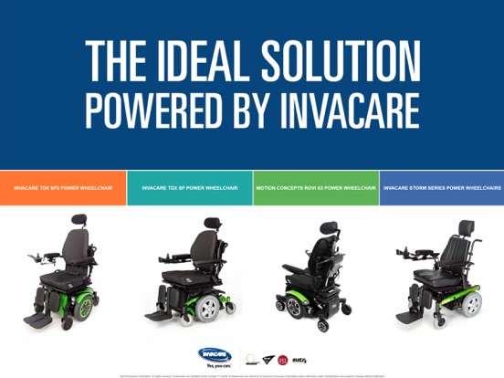 Power Wheelchair Guide iPad screenshot 1 - Business app