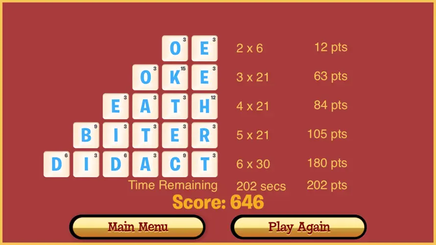 Dabble A Fast Paced Word Game screenshot 4
