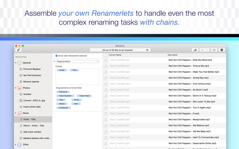 Screenshot #2 pour Renamer 6