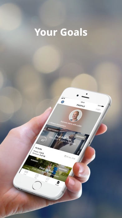 Screenshot #1 pour Fit Drills Workout Tracker