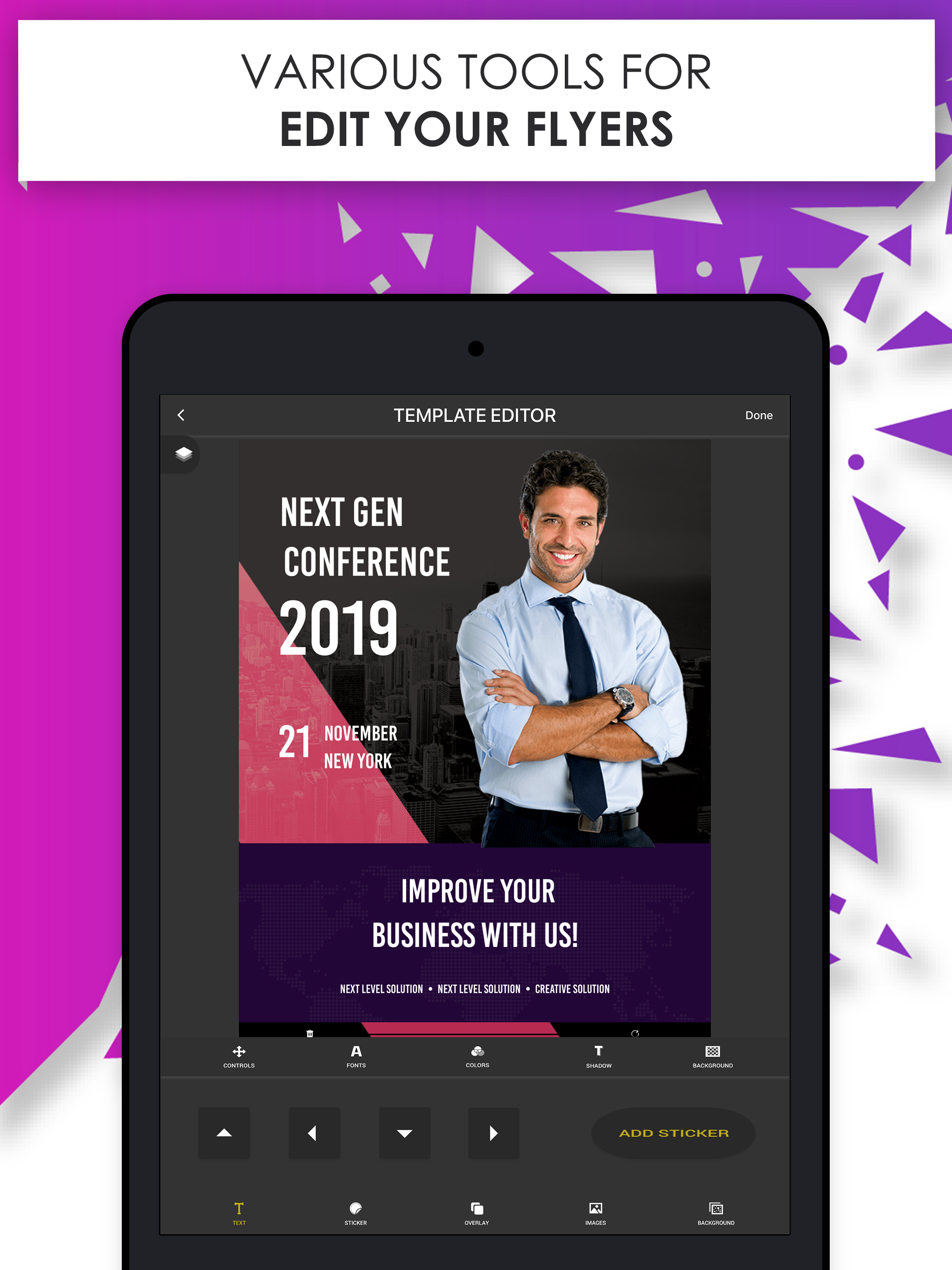 Flyer Maker, Banner Ads Maker