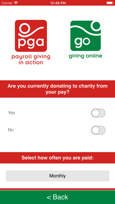 Payroll Giving In Action Screenshot 2 - AppWisp.com Payroll Giving In Action Screenshot 2 - AppWisp.com