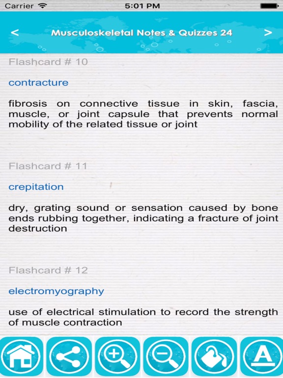 Screenshot #4 pour Musculoskeletal Exam Prep :Q&A