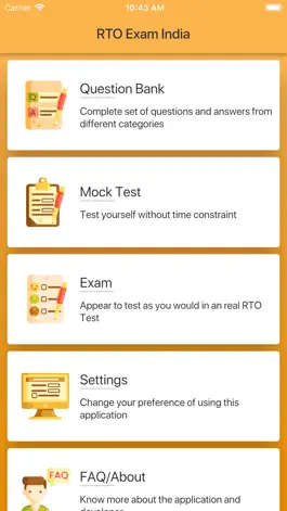 Game screenshot RTO Exam India mod apk