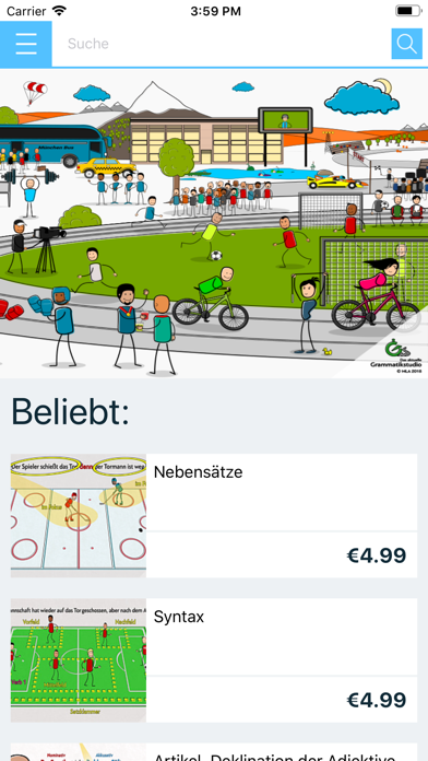 Screenshot #1 pour Granima – das Grammatikstudi