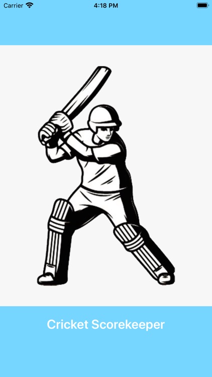 Cricket Scorekeeper