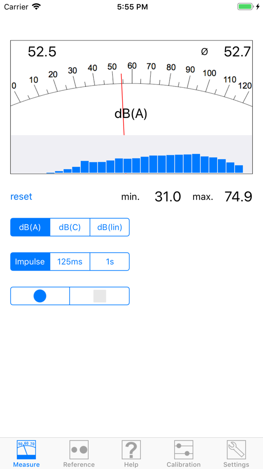 #1. dBMeter Pro (iOS) Podle: Matthias Schorer