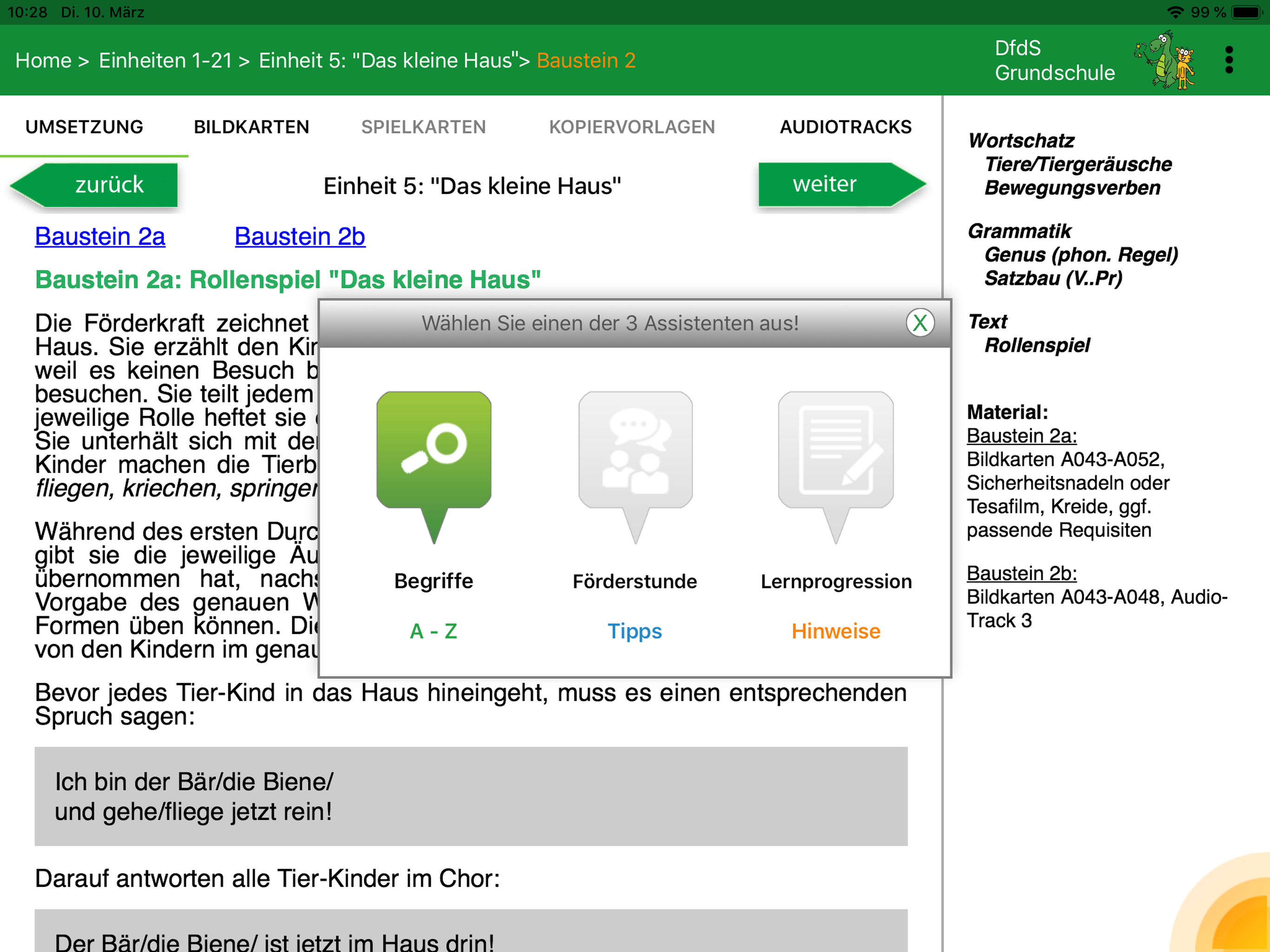 DfdS: Grundschul-App screenshot 4