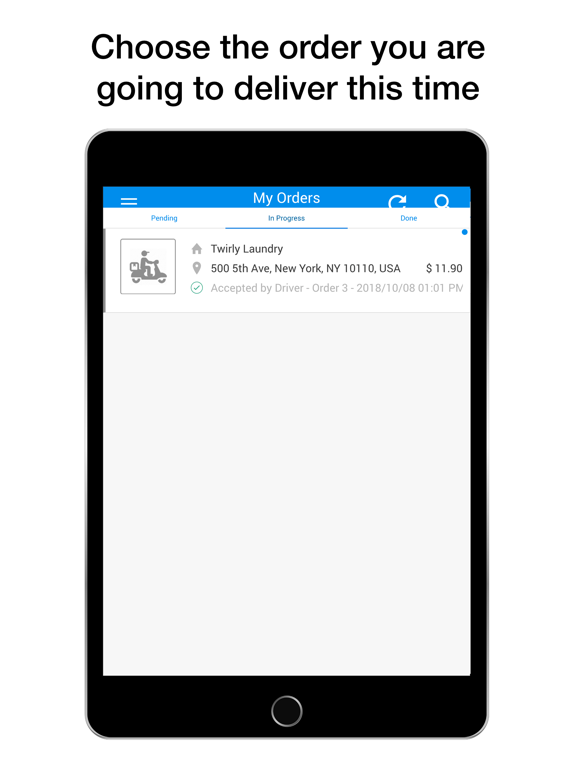 Screenshot #5 pour Get Here Delivery