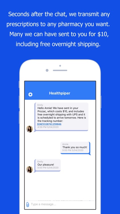 Healthpiper: Psychiatrist Chat screenshot-5