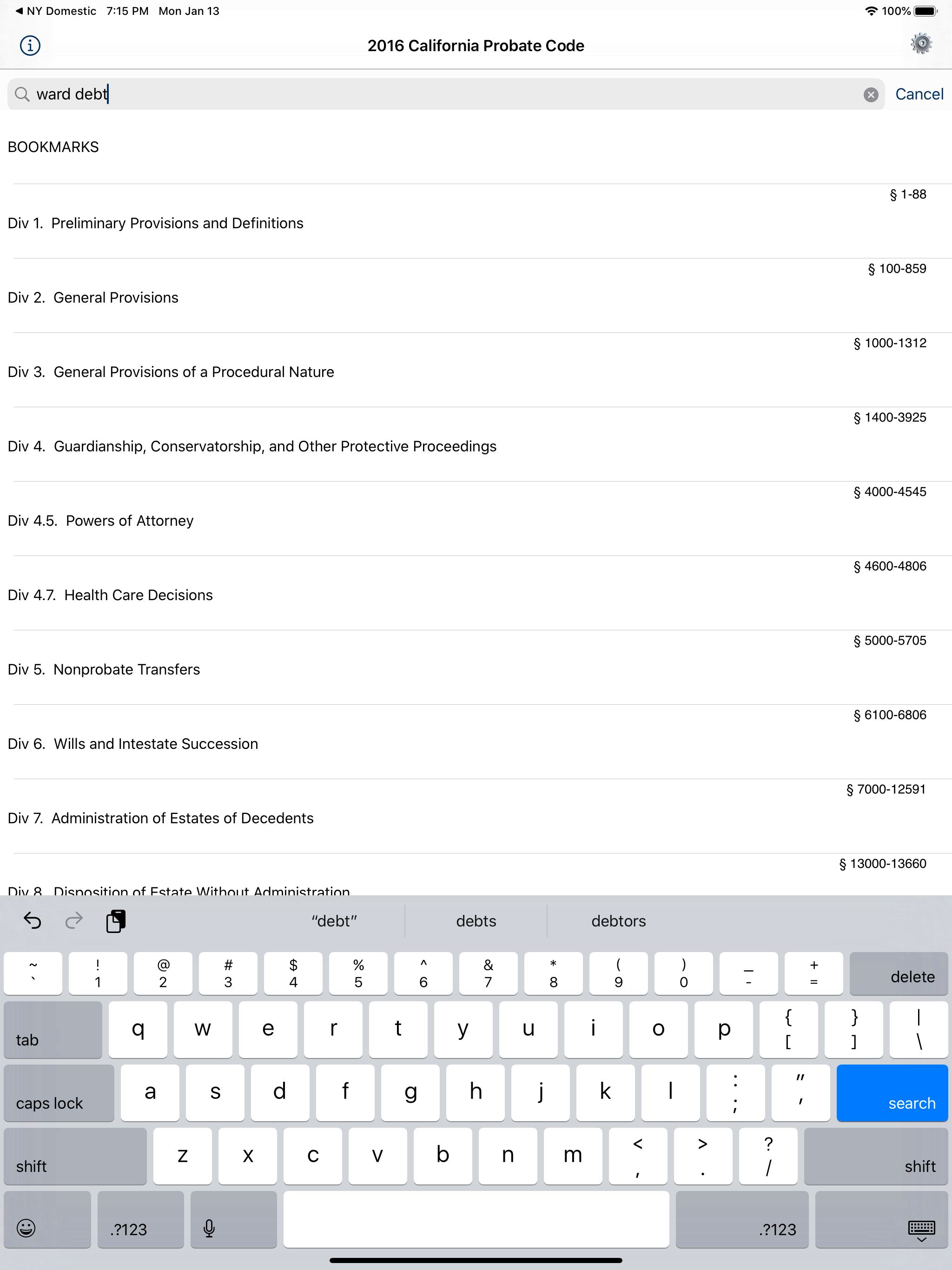 CA Probate Code 2026 screenshot 6