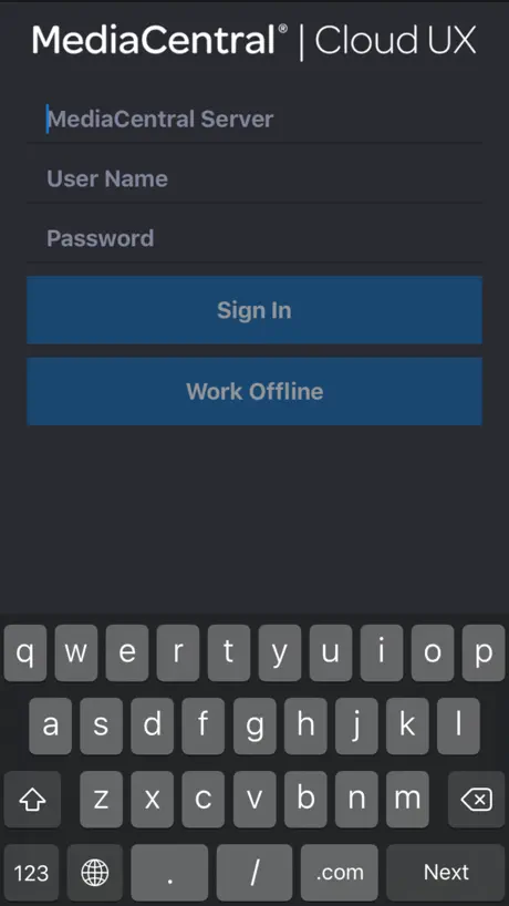 MediaCentral | Cloud UX