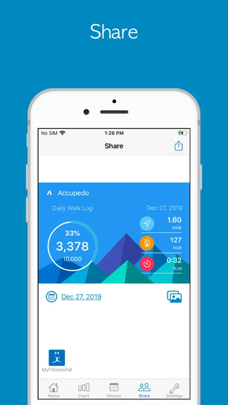 Accupedo Pedometer