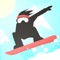 From popular Noodlecake, the game features the downhill rush of the slopes with the tricks of skateboarding