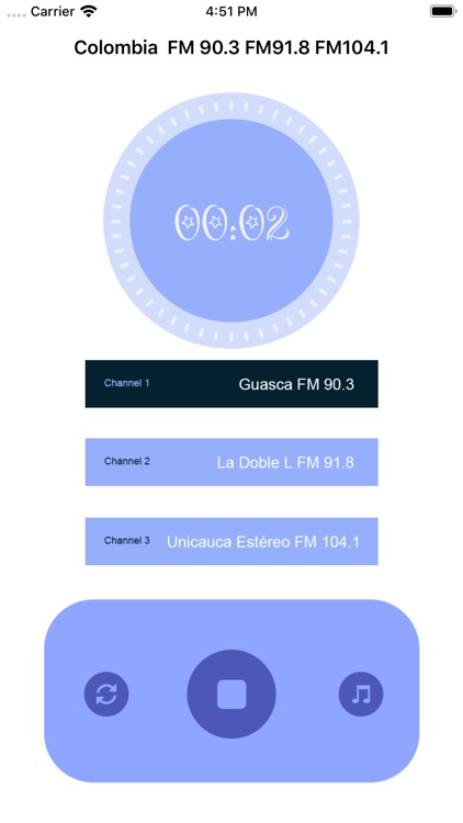 Colombia  FM 90.3 FM91.8 FM104