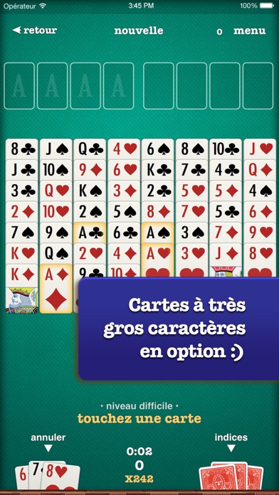 Screenshot #3 pour Solitaire ▻ FreeCell +