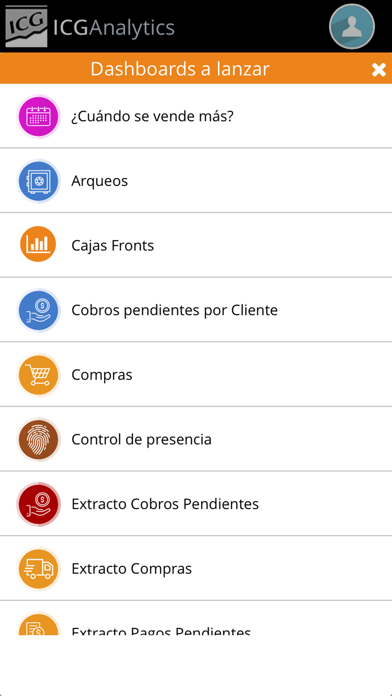 Screenshot #2 pour ICGAnalytics