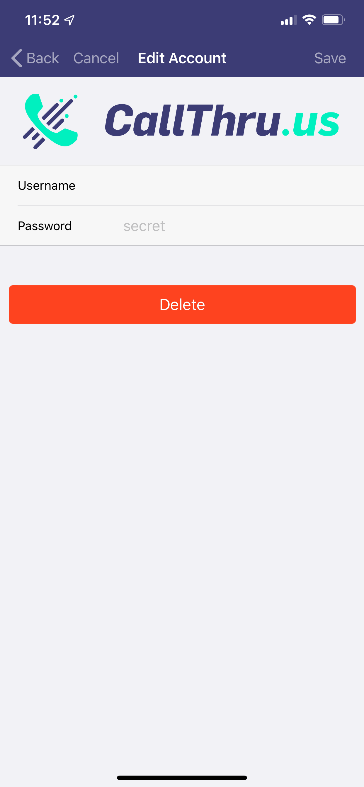 CallThru.us screenshot 3