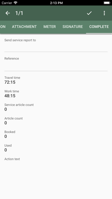 Evatic Mobile Screenshot