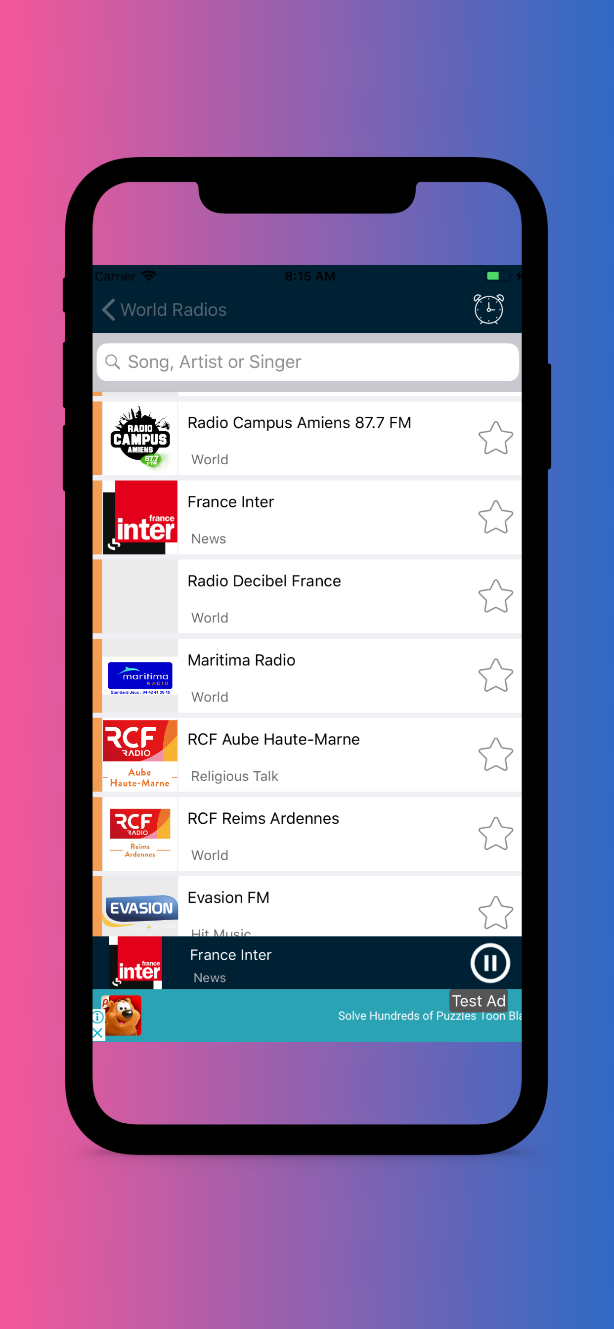 Radio Online - FM Radio World screenshot 7