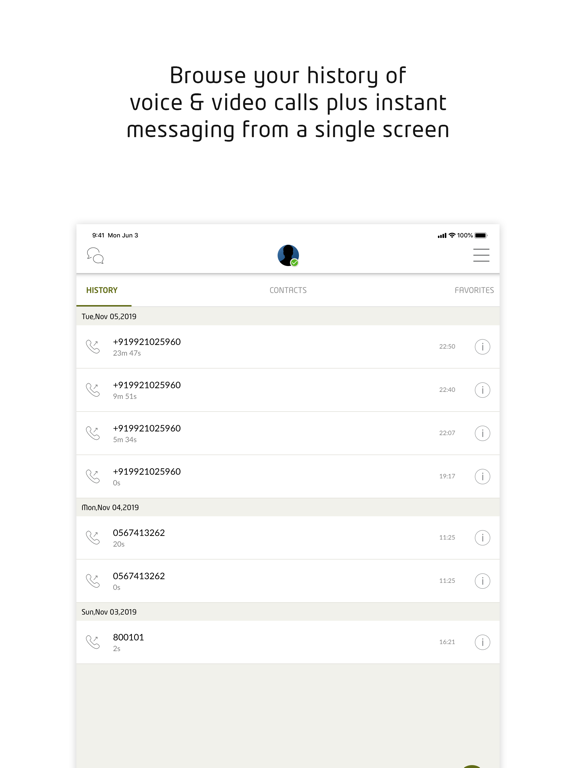 Screenshot #6 pour Etisalat CloudTalk UCS