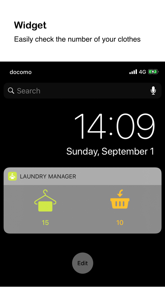 #4. Laundry Manager (iOS) 由: Jeongsik Lee